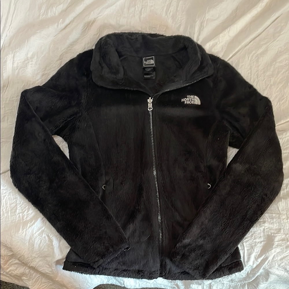 The North Face Black Teddy Jacket Plush Fleece